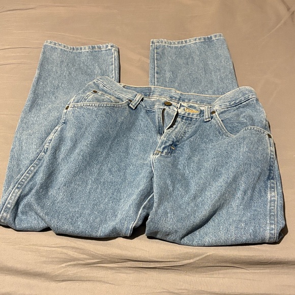 Classic Blue Wrangler Denim Jeans 30x30 - Picture 1 of 4
